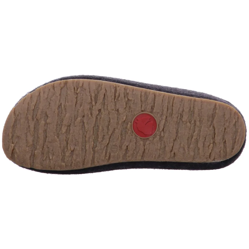 Haflinger Hausschuh Michl d'grau