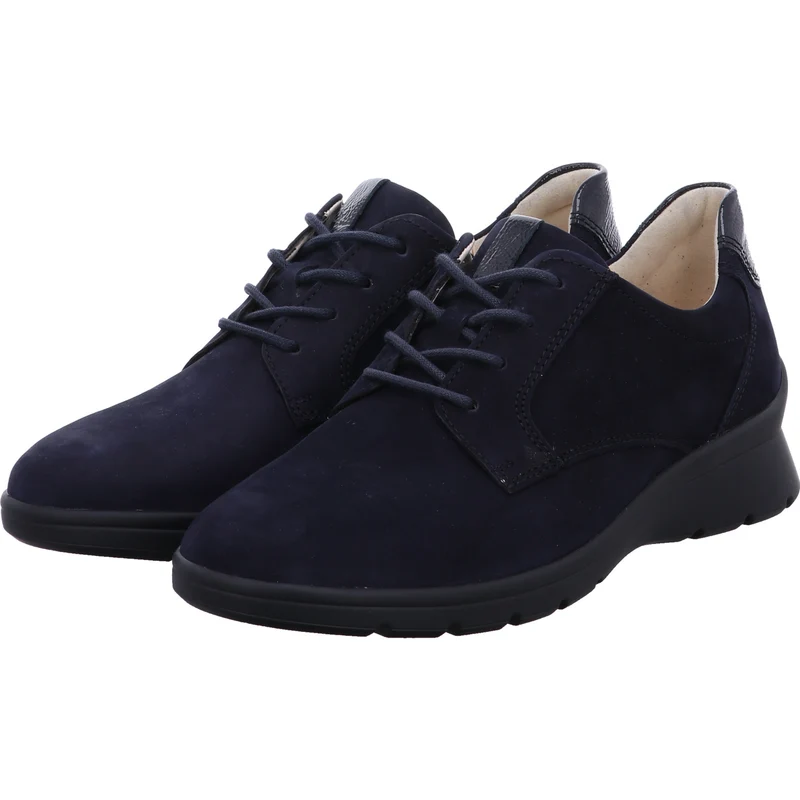 Ganter Schnürschuh Fara blau