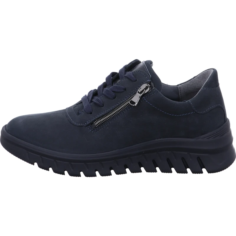 Waldläufer Schnürschuh H-Biggi blau