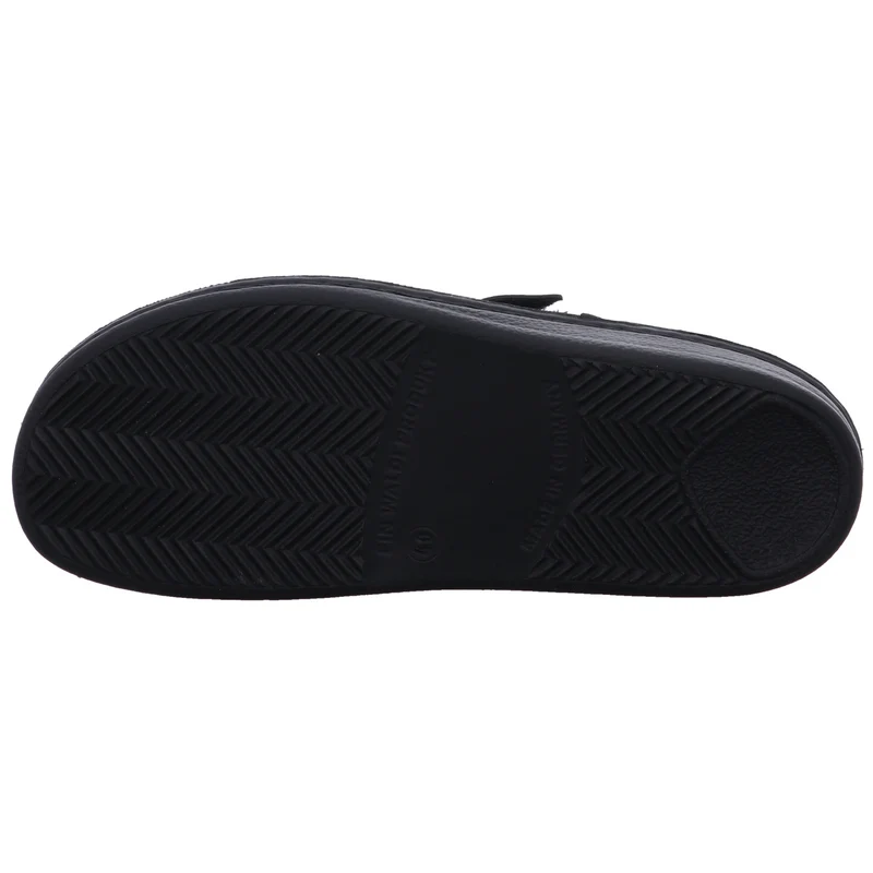 FinnComfort Slipper Köln schwarz