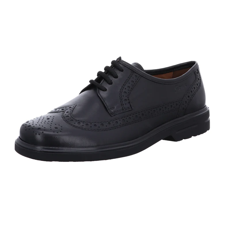 Sioux Schnürschuh Pacco schwarz