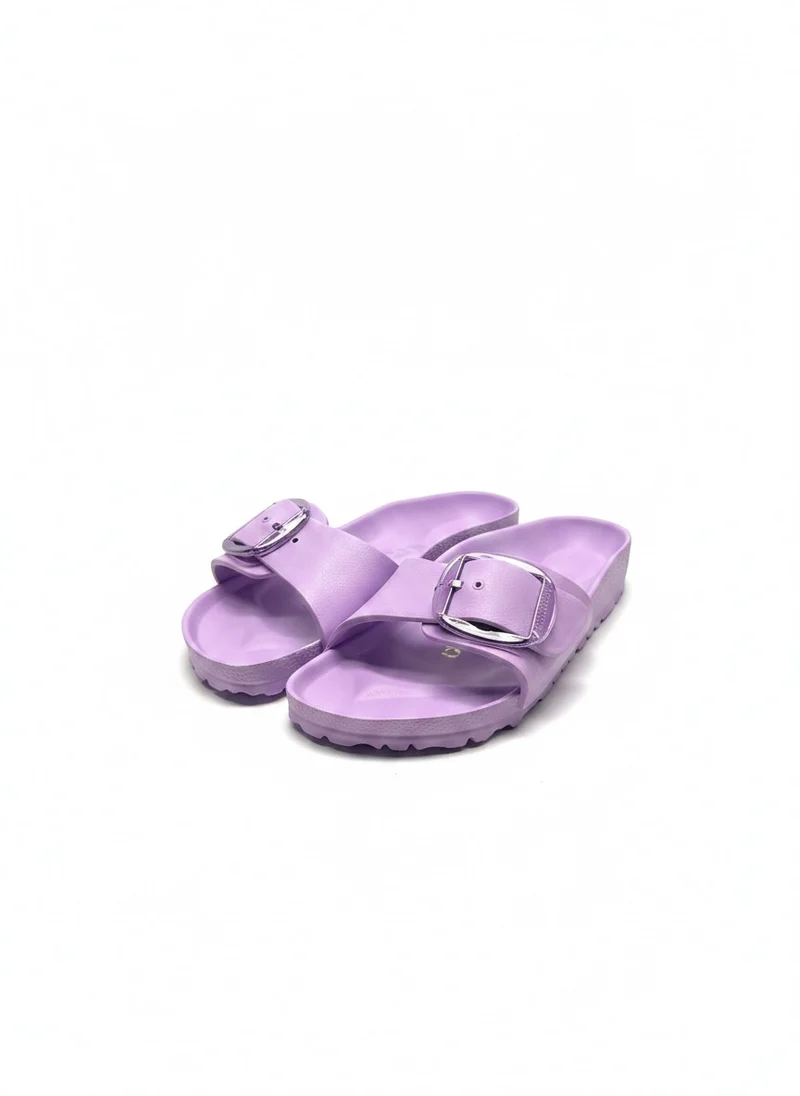 Madrid Big Buckle EVA Women Narrow crocus