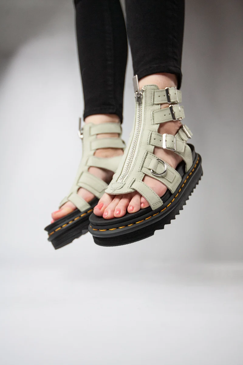 Olson Tumbled Nubuck smoked mint