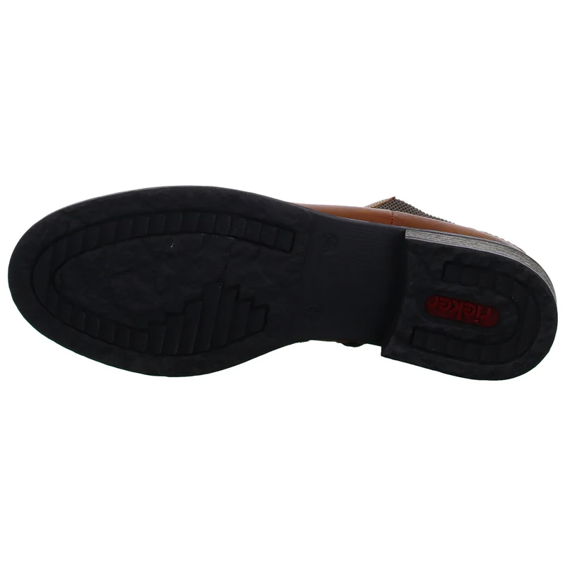 Rieker Schlupf-/Reißverschlußstiefelette Warmfutter bis 35mm Absatz (casual)