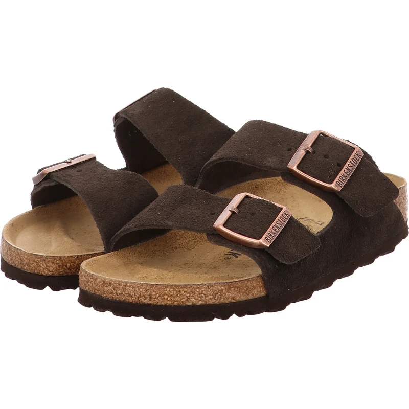 Birkenstock Pantolette Arizona braun