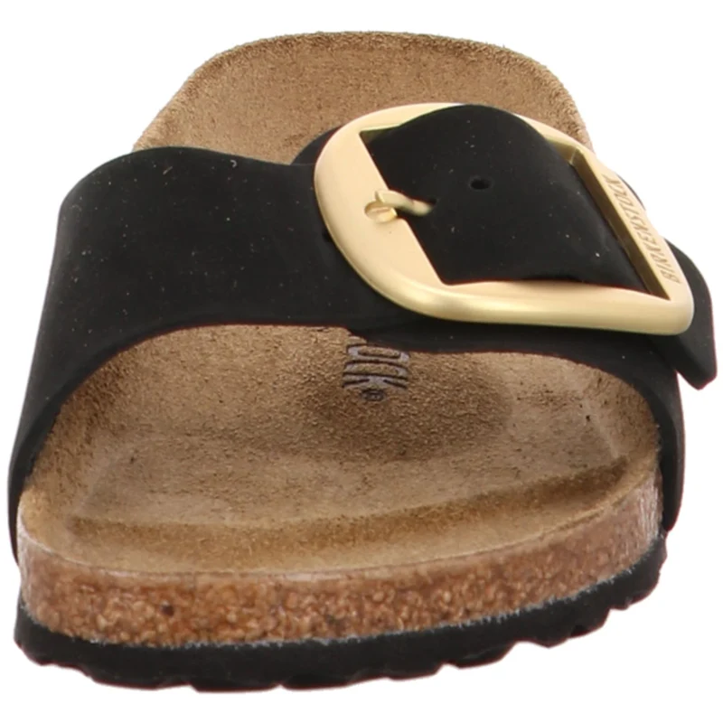 Birkenstock Pantolette Madrid Big Buckle schwarz