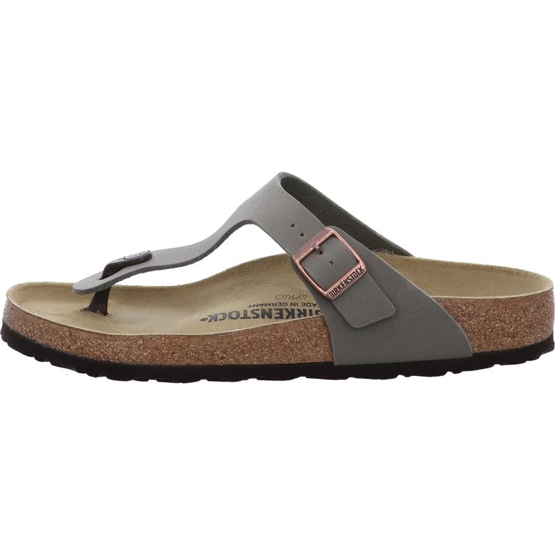 Birkenstock Pantolette Gizeh grau