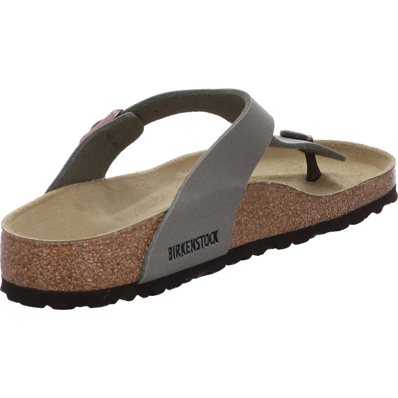 Birkenstock Pantolette Gizeh grau