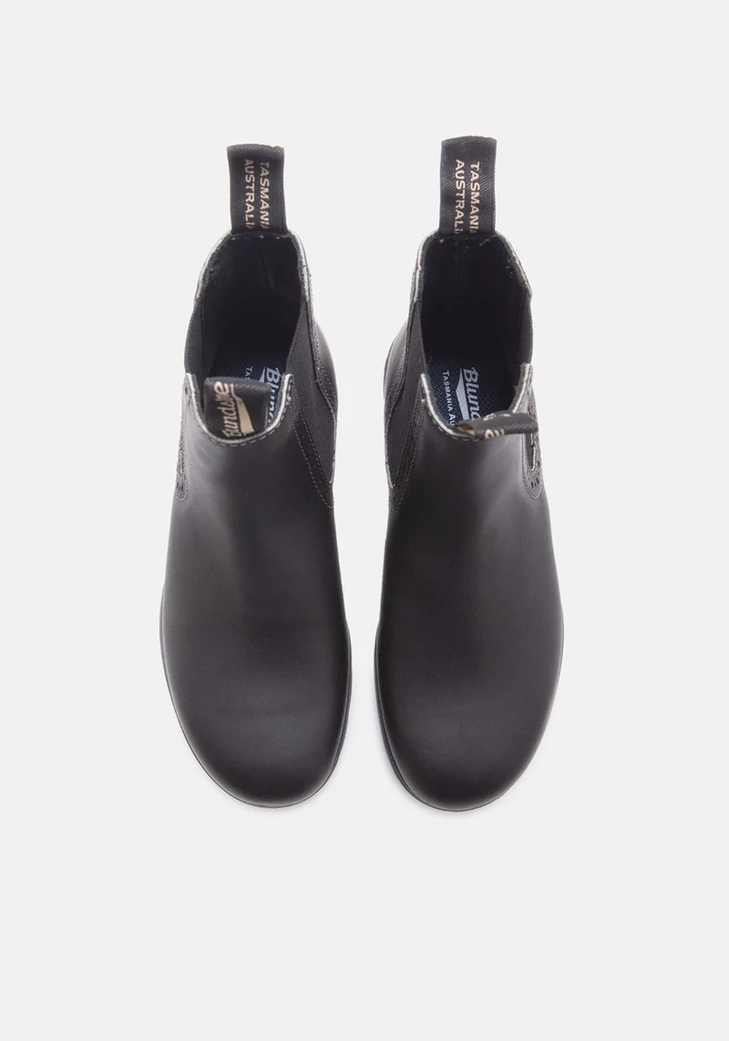 1448 Women Brogued Voltan black Leather