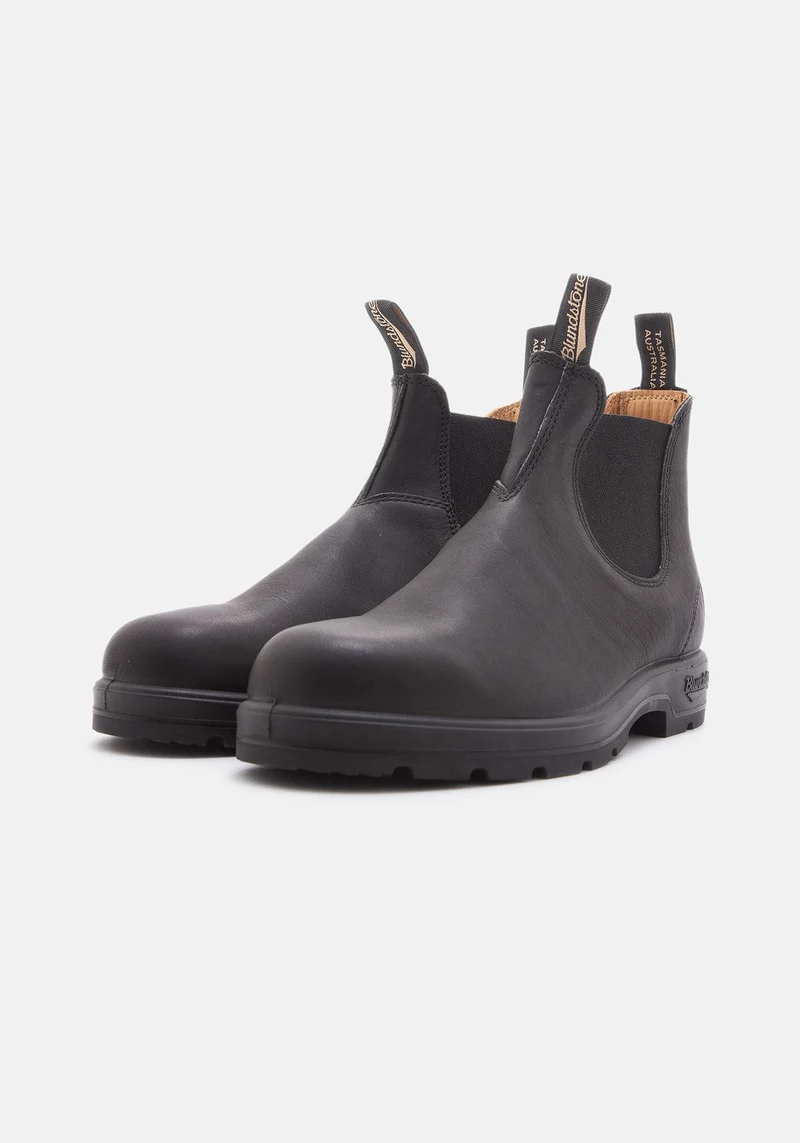 558 Men Voltan Black leather