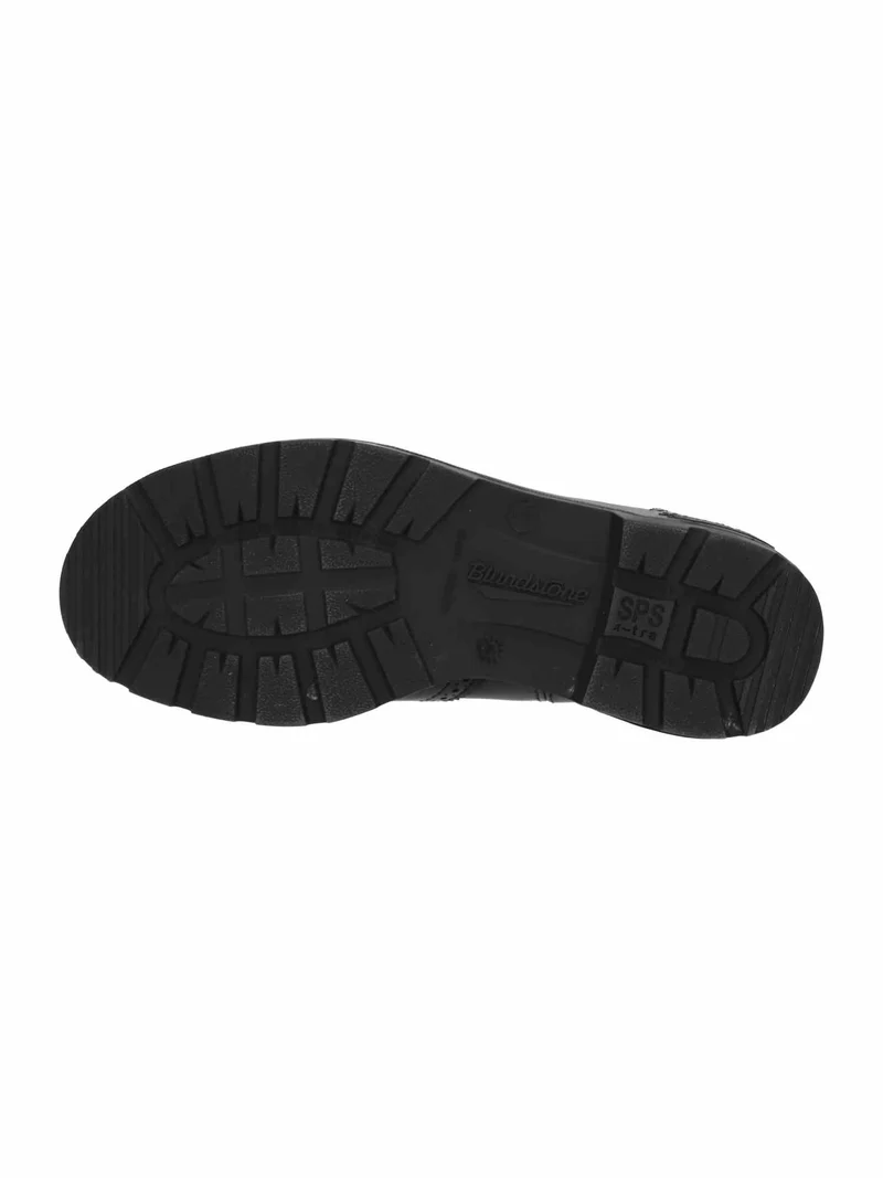 2443 Women brogued black Leather