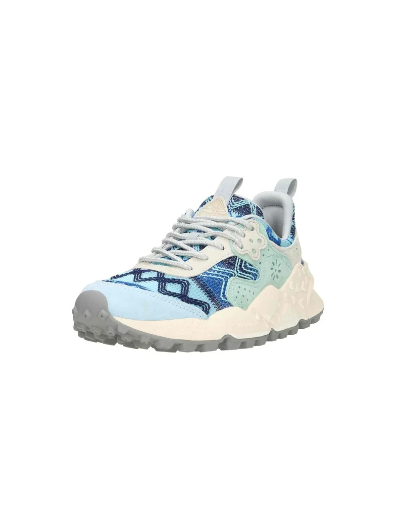 Kotetsu Woman Suede/Knitted Multi Fabric grey/light blue/cream