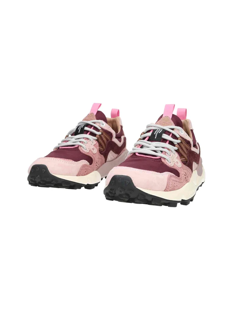 Yamano 3 Woman Suede/Nylon light rose pink brown
