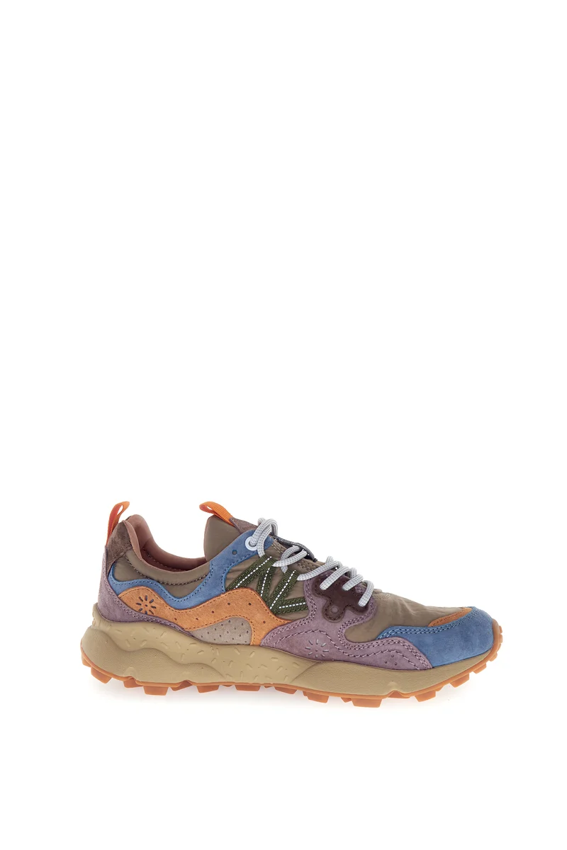 Yamano 3 Uni Suede/Nylon petrol grey light papaya