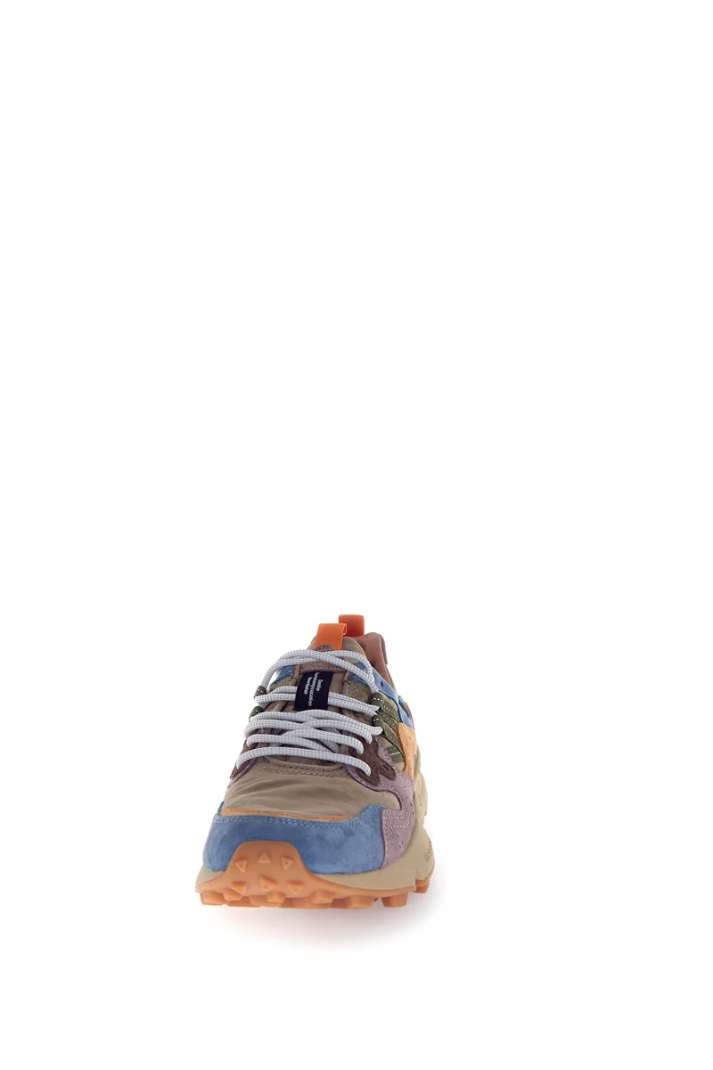 Yamano 3 Uni Suede/Nylon petrol grey light papaya