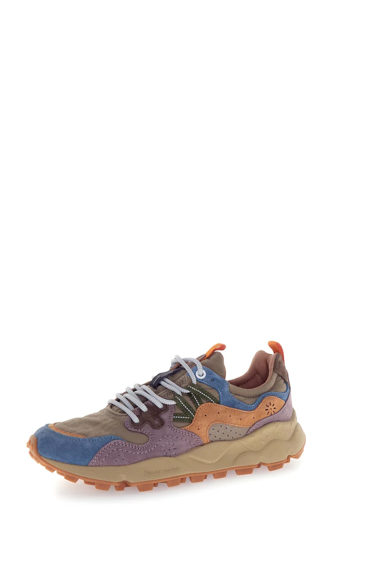 Yamano 3 Uni Suede/Nylon petrol grey light papaya