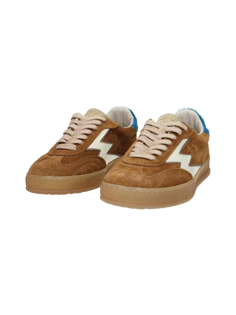 CL157 Club electric blue/horsy tobacco