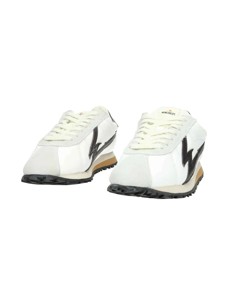 W Black Logo And Details white flash