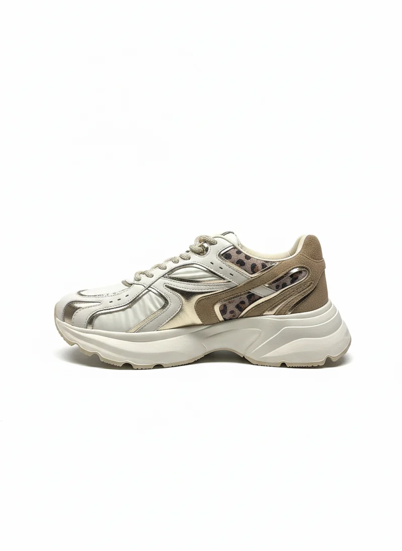 DALIA12Z white/beige/ leopard print