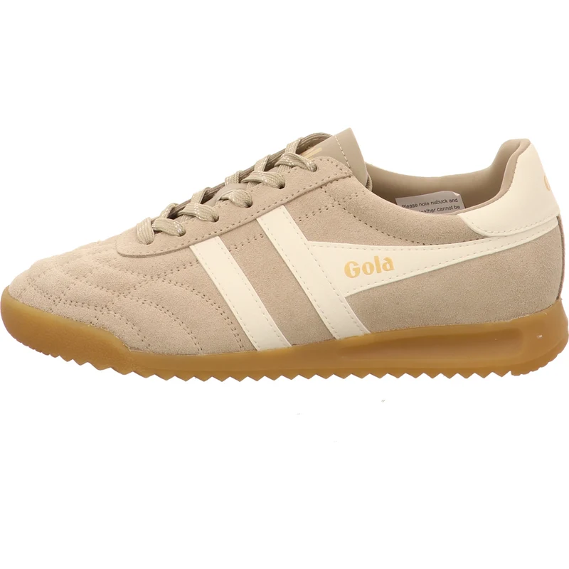 Gola Schnürschuh Stadium Suede beige-kombi.