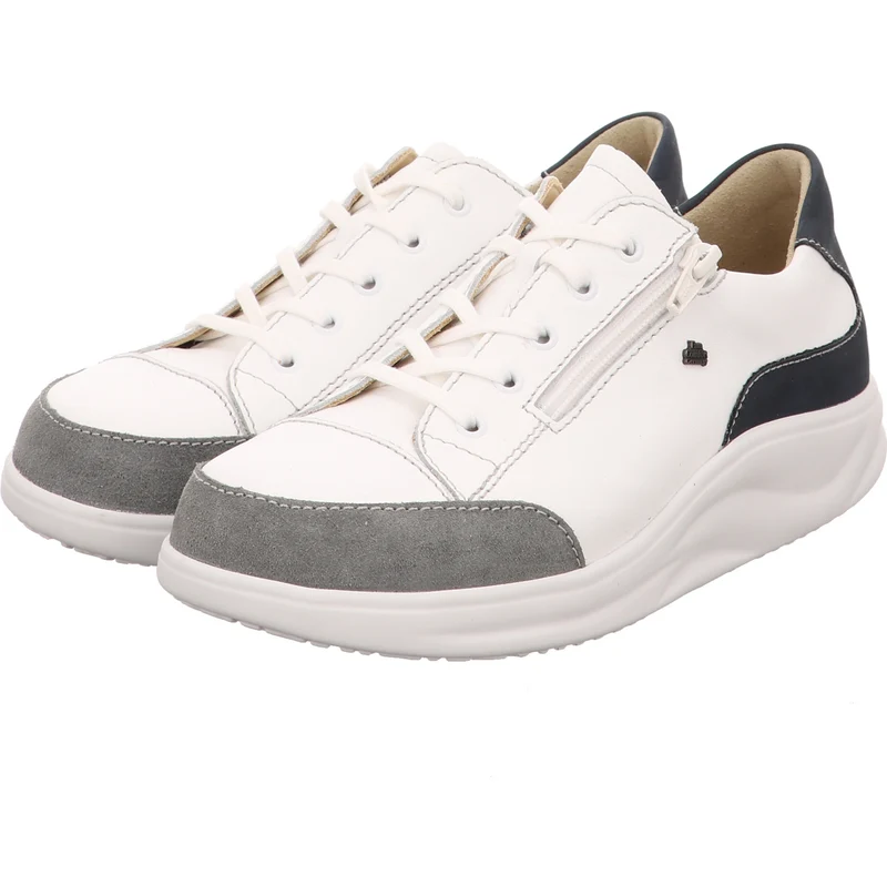 FinnComfort Schnürschuh HACHIOUJI weiß-kombi.