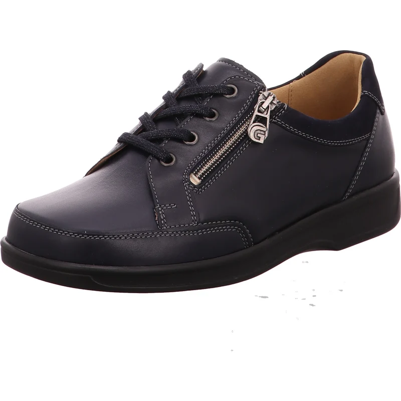 Ganter Schnürschuh Karin blau