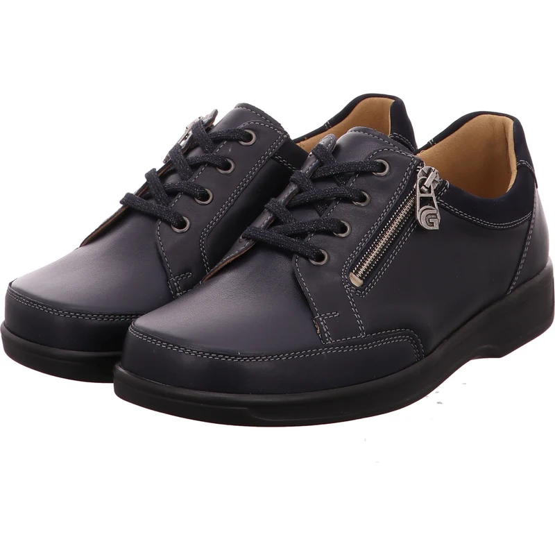 Ganter Schnürschuh Karin blau