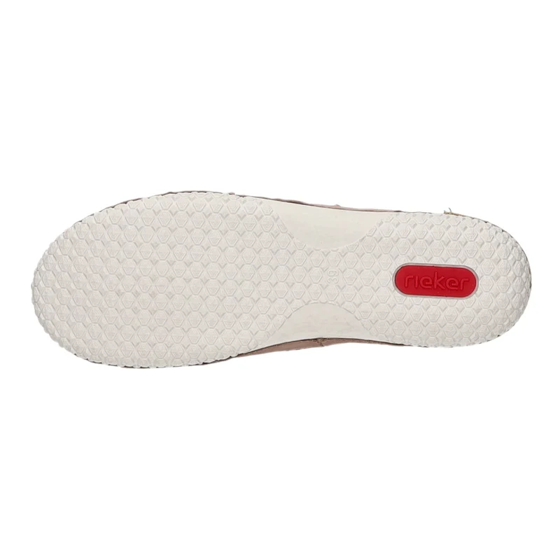 Rieker Slipper/Kletthalbschuh luftdurchlässig (durchbrochenes/geflochtenes Obermaterial)