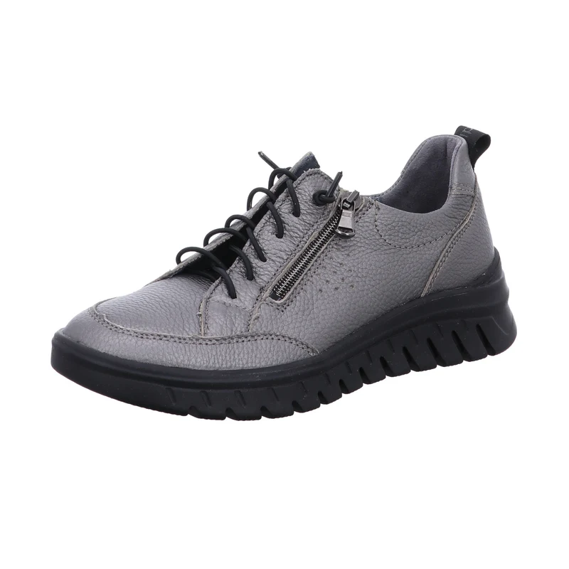 Waldläufer Schnürschuh H-Biggi grau