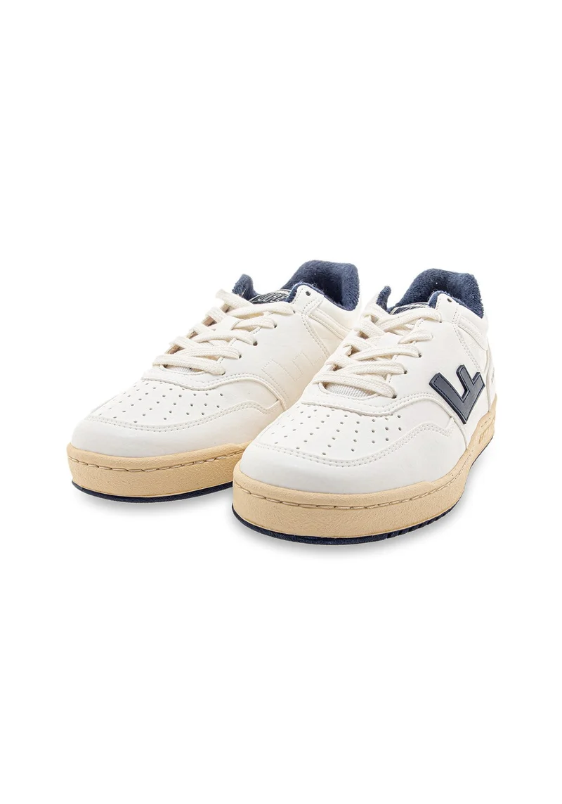 Retro 90s white/vanilla/navy dunkel