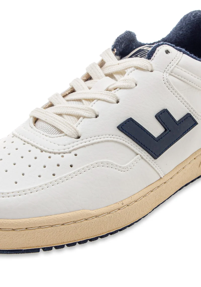 Retro 90s white/vanilla/navy dunkel