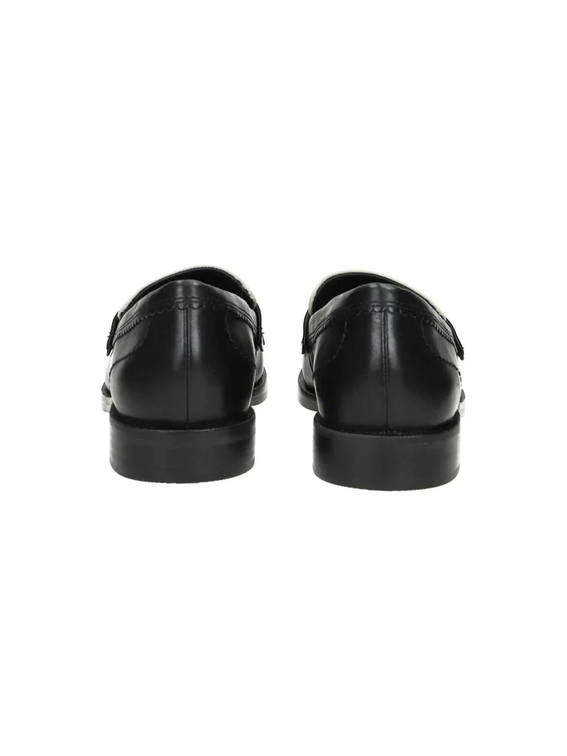 Straven Edge black combi leather