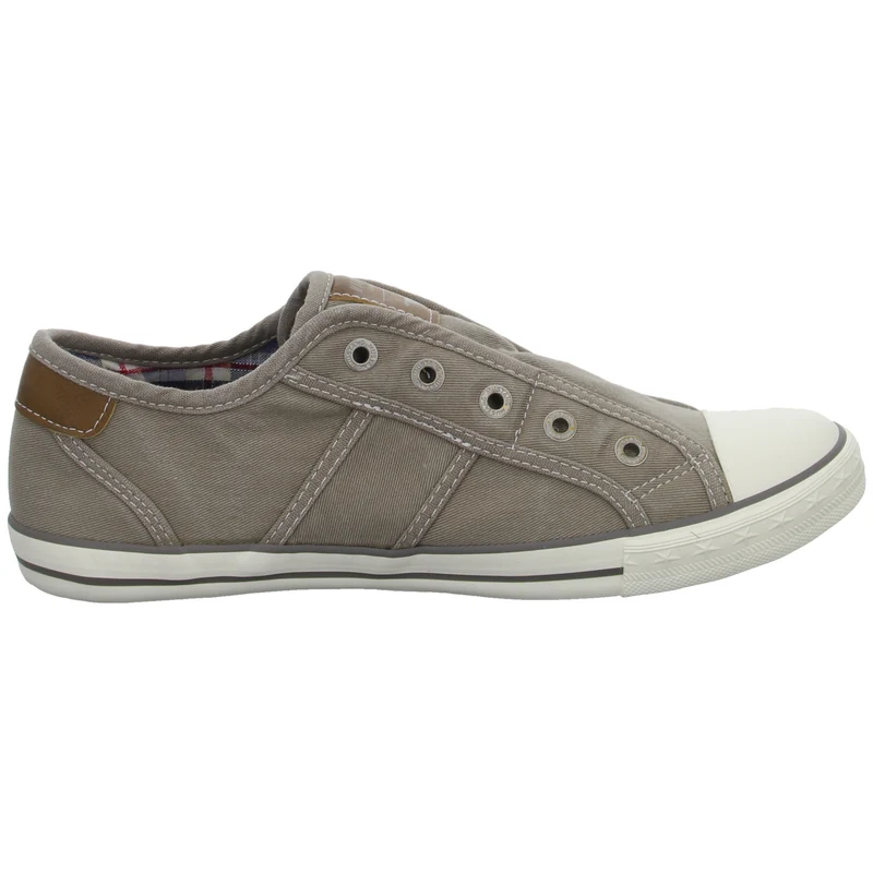 MUSTANG Leinen Slipper/Kletthalbschuh