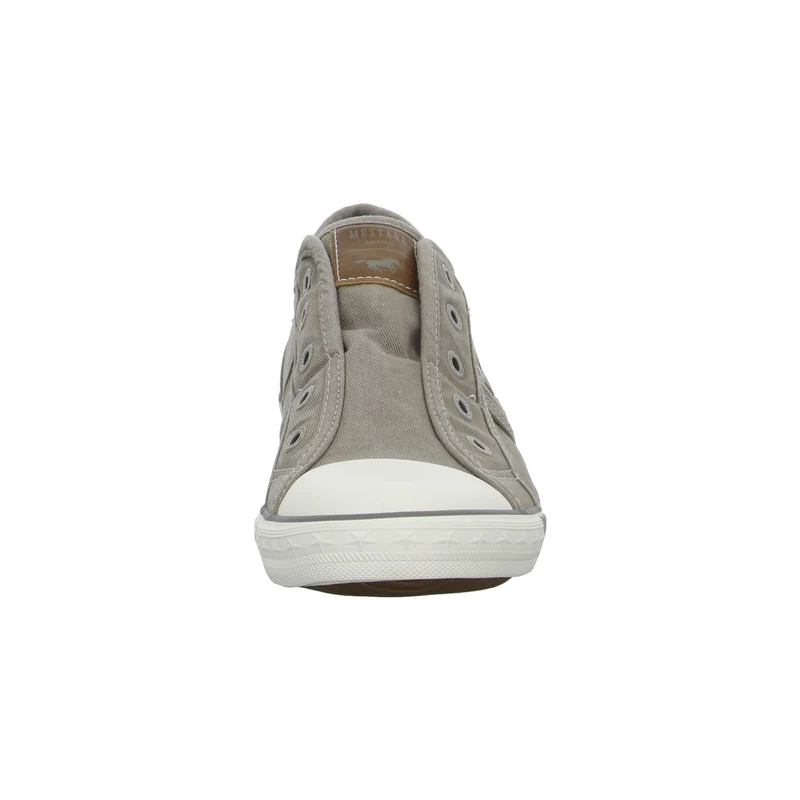 MUSTANG Leinen Slipper/Kletthalbschuh