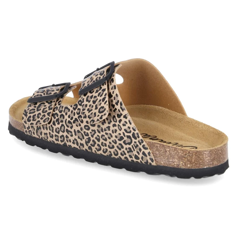 Pantoletten Beige