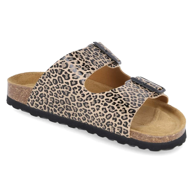 Pantoletten Beige