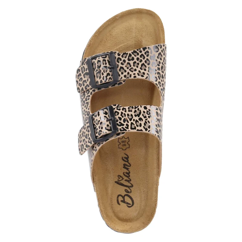 Pantoletten Beige