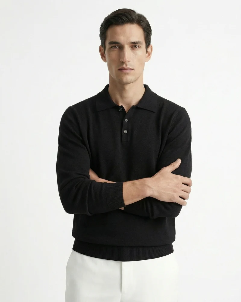 Lovau Old Money Wool Fine Polo