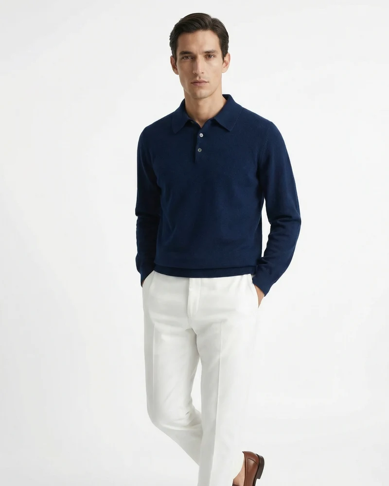 Lovau Old Money Wool Fine Polo