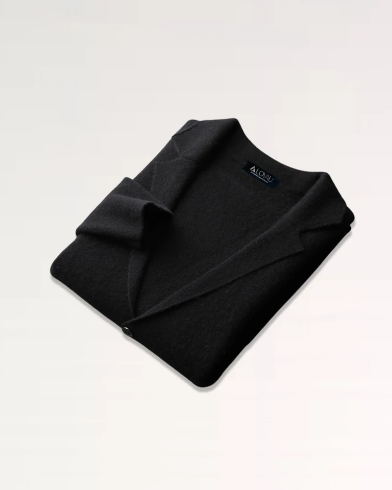 Lovau Cardigan Blazer Wool Cashmere Blend