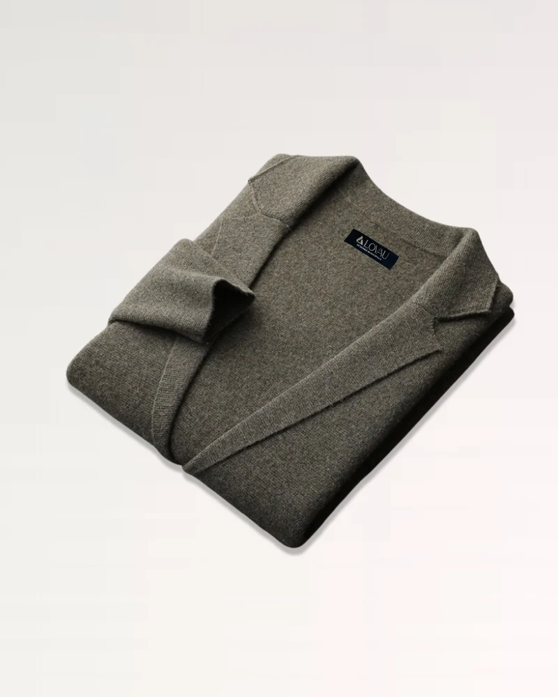Lovau Cardigan Blazer Wool Cashmere Blend