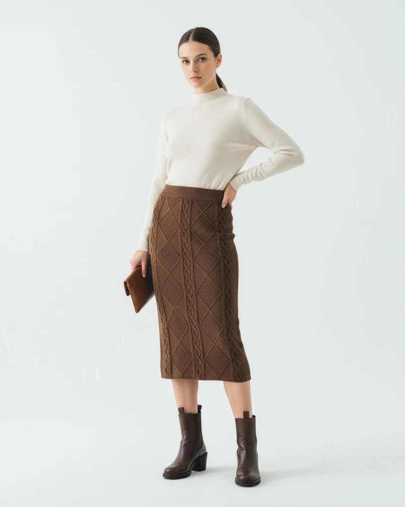 Martina Wool Skirt