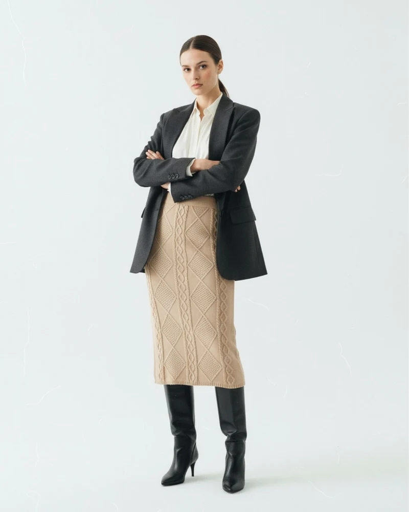Martina Wool Skirt