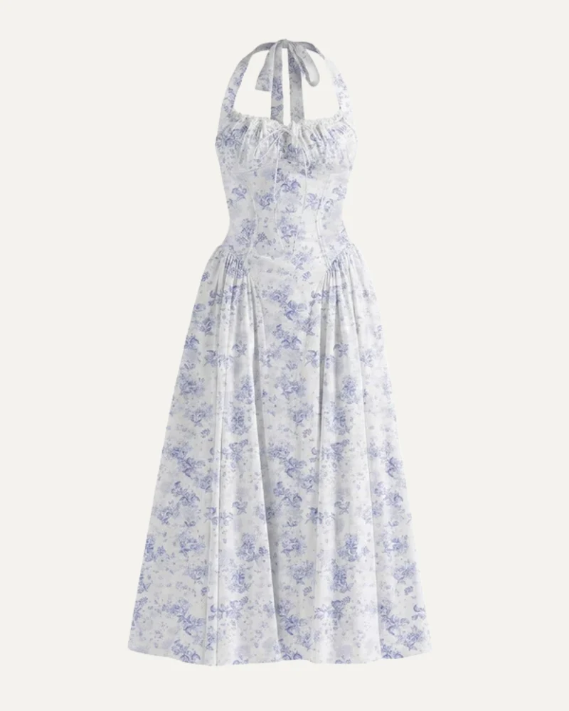 Halter Santorini Dress