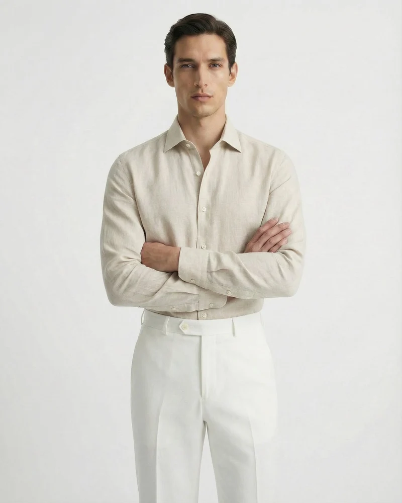 Lovau Cannes Shirt Apricot