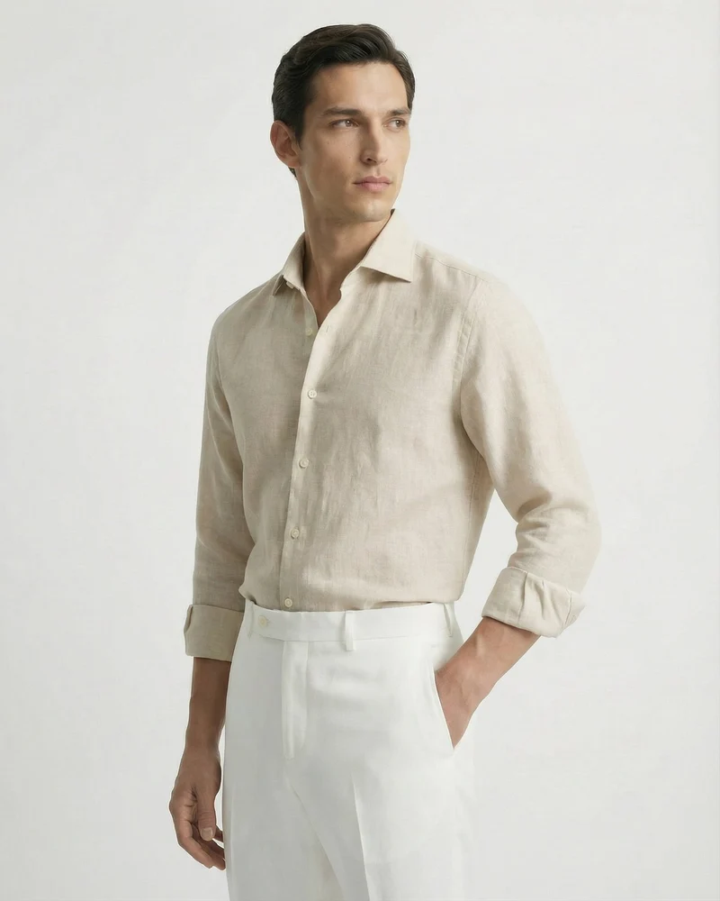 Lovau Cannes Shirt Apricot