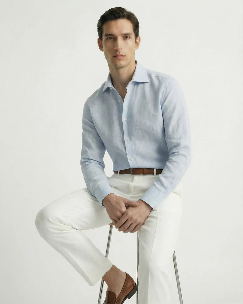 Lovau Blue Cannes Shirt