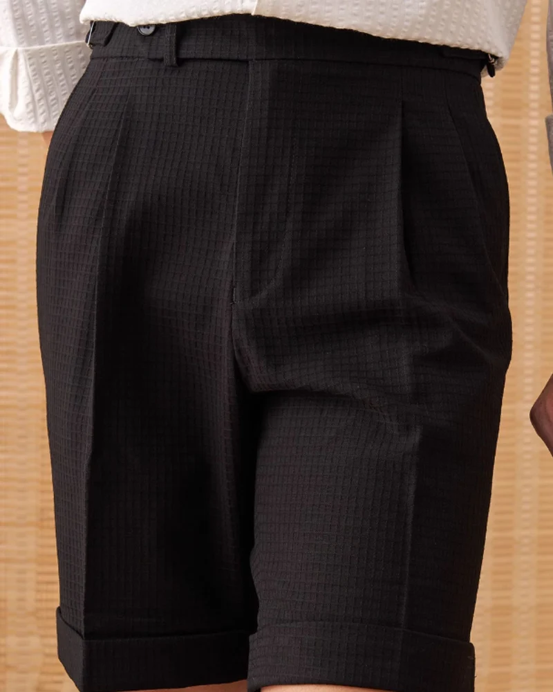Lovau Bermuda Shorts Double Pleat