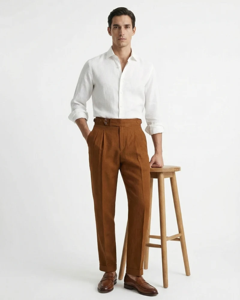 Milano Linen Trousers