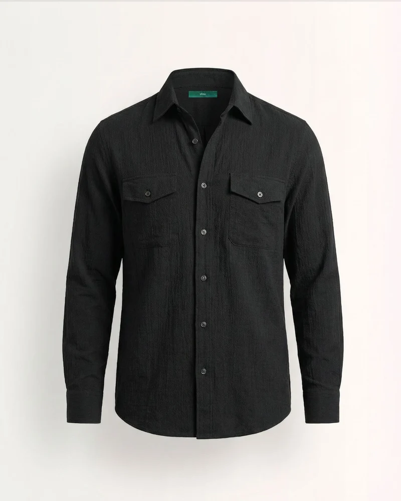 Cotton Old Money Shirt Cordoroy